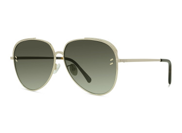 Stella McCartney SC40004U 32F Light Gold/Khaki Brown Gradient