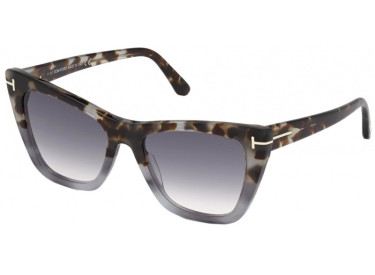 Tom Ford FT0846 55B Colored Havana/Grey Gradient