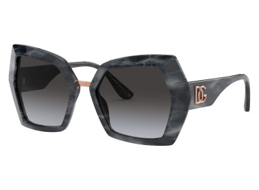 Dolce & Gabbana DG4377 32518G Grey Marble/Grey Gradient
