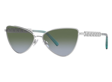 Dolce & Gabbana DG2290 05/0N Silver/Gradient Green/Blue