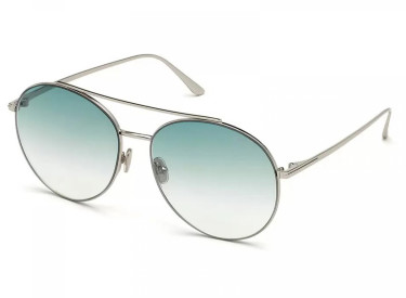 Tom Ford FT0757 16P Palladium/Green