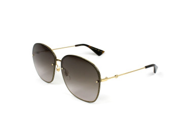 Gucci GG0228S 003 Gold/Brown
