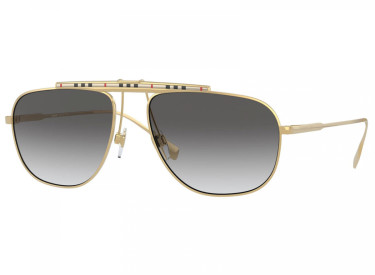 Burberry BE3121 101711 Gold/Grey 59mm