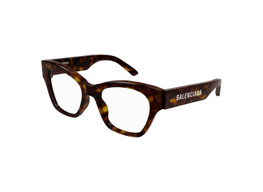 Balenciaga BB0263O 002 Havana 52mm