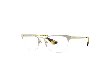 Prada PR65QV SL41O1 Ivory/Pale Gold 53mm
