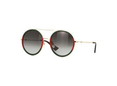 Gucci GG0061S 003 Gold/Green/Green Gradient