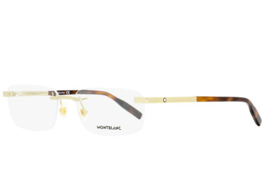 Montblanc MB0023O 006 Light Gold 59mm