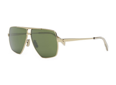Celine CL40246U-Y 30N Shiny Endura Gold/Green