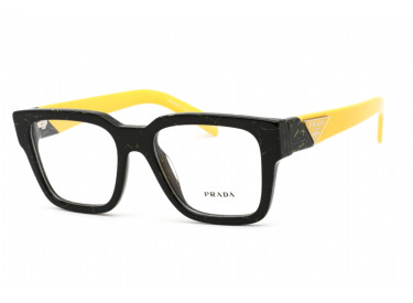 Prada PR08ZV 19D1O1 Black/Yellow Marble 52mm
