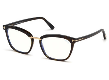 Tom Ford FT5550-B 052 Dark Havana/Rose Gold 54mm