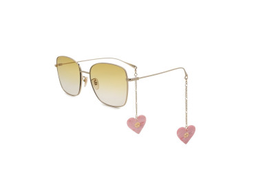 Gucci GG1030SK 004 Gold/Yellow Gradient