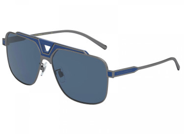 Dolce & Gabbana DG2256 134980 Gunmetal/Blue 62mm