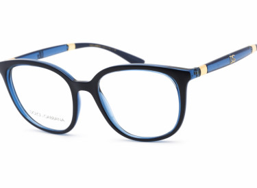 Dolce & Gabbana DG5080 3324 Chevron/Transparent Blue 52mm