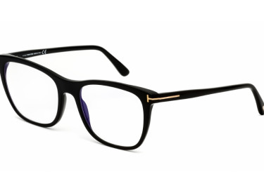 Tom Ford FT5672-B 001 Shiny Black / Blue-Light Block 54mm