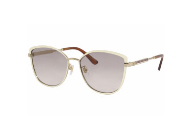 Gucci GG0589SK 003 Gold Ivory/Grey