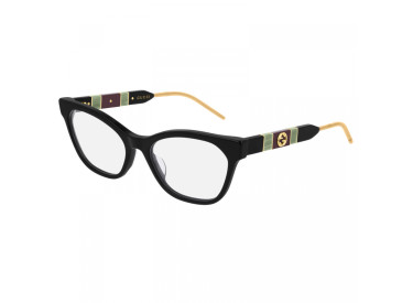 Gucci GG0600O 004 Black Green 54mm