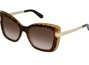 Salvatore Ferragamo SF814S 226 Havana Amber / Brown Gradient