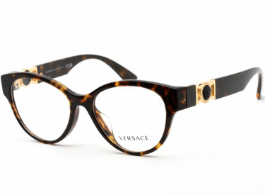 Versace VE3313F 108 Dark Havana 54mm