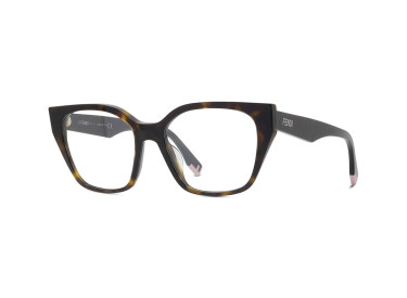 Fendi FE50001I 052 Dark Havana 52mm