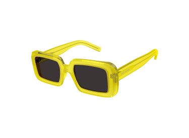 Saint Laurent SL534 SUNRISE 004 Transparent Yellow/Dark Grey