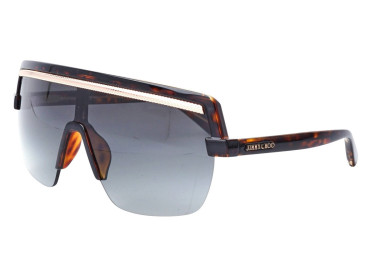 Jimmy Choo POSE/S 086 9O Dark Havana/Gold Copper/Grey Gradient