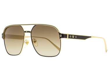 MCM MCM128S 733 Shiny Gold/Black/Brown Gradient