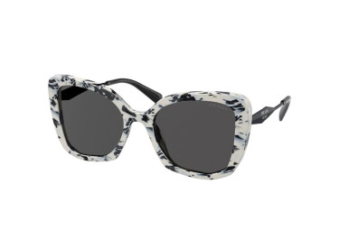 Prada PR03YS 02Y5S0 Abstract Talc/Dark Grey