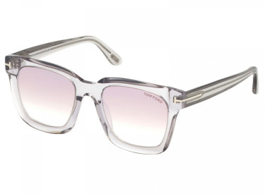 Tom Ford FT0690 20T Transparent Grey/Bordeaux Gradient