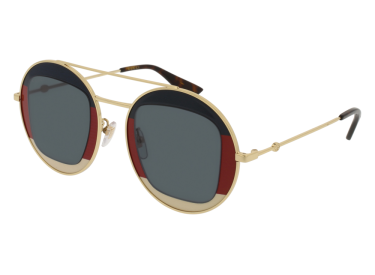Gucci GG0105S 005 Gold/Blue