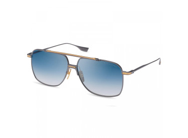 Dita ALKAMX-DTS-100-A-02  Black Rhodium - Yellow Gold / Dark Tourquoise to Clear Gradient