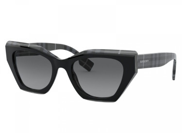 Burberry BE4299 382911 Black Charcoal Check