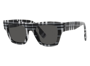 Burberry BE4360 399487 Check White/Black/Dark Grey
