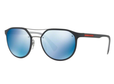 Prada Sport PS55SS VIM9P1 Dark Grey/Light Grey/Dark Blue Mirror Blue