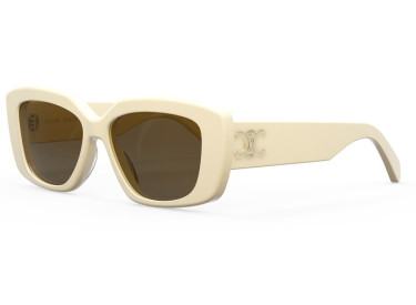 Celine CL40216U 25E White/Brown