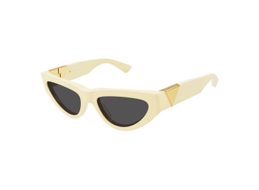 Bottega Veneta BV1176S 004 Yellow/Grey