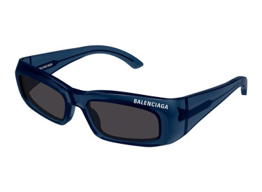 Balenciaga BB0266S 004 Transparent Blue/Grey