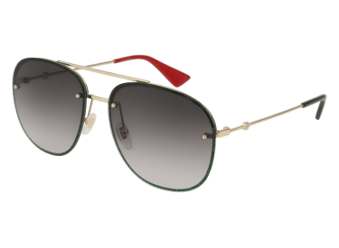 Gucci GG0227S 001 Gold/Grey