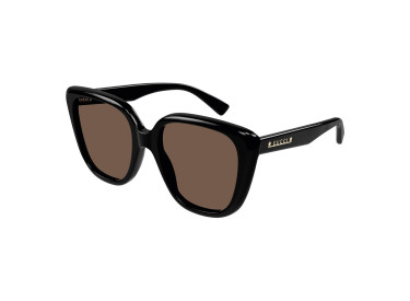 Gucci GG1169S 001 Black/Brown Polarized