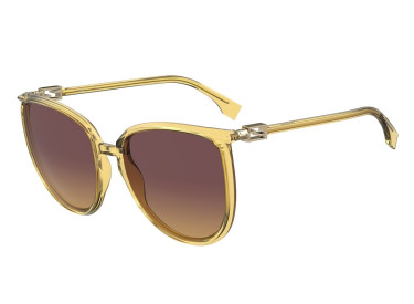 Fendi FF0432/G/S 40G/DG Yellow/Grey Gradient