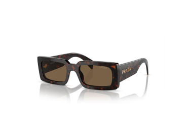 Prada PRA07S 16N5Y1 Briar Trotoise/Dark Brown Polarized