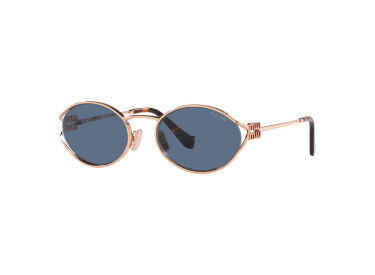 Miu Miu MU52YS ZVF1V1 Pink Gold/Dark Blue