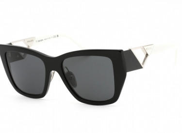 Prada PR21YS 1AB5S0 Black/Dark Grey