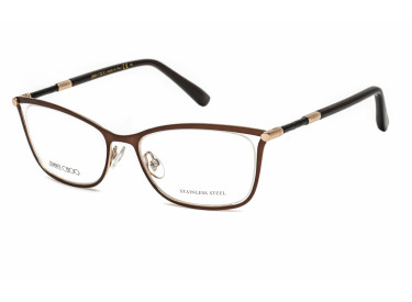 Jimmy Choo JC134 0J6L 00 Matte Dark Brown 53mm