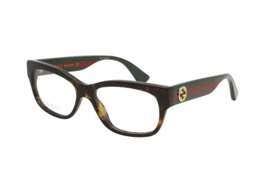 Gucci GG0278O 015 Havana/Green