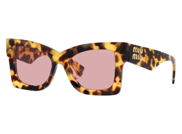 Miu Miu MU08WS 7S003S Light Havana/Light Violet