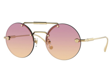 Versace VE2244 100278 Gold/Clear Orange Fuchsia