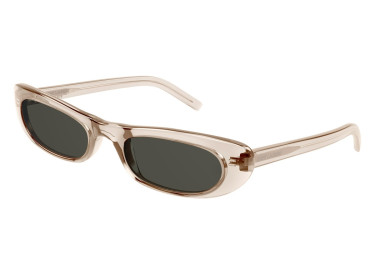Saint Laurent SL557 SHADE 004 Transparent Nude/Grey