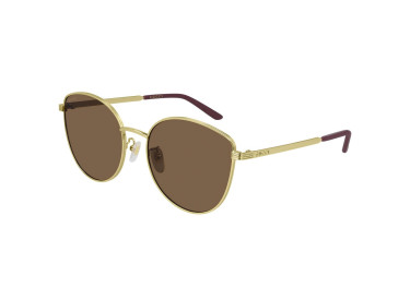 Gucci GG0807SA 002 Gold/Brown