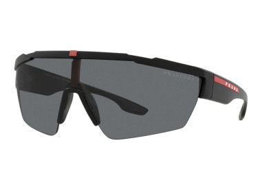 Prada Sport PS03XS DG05Z1 Black Rubber/Polarized Grey