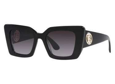 Burberry BE4344 40368G Black/Print TB/Crystal/Grey Gradient